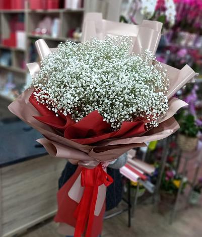 Букет цветов из: Гипсофила в Голышманово