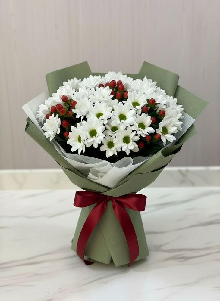 Букет цветов из: Хризантемы в Голышманово