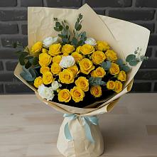 Букет цветов из:  Розы #REPLACE_PRED# Голышманово