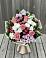 Букет цветов из: Альстромерии, Гвоздики, Розы и Хризантемы в Голышманово