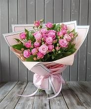 Букет Розовый кустик в Голышманово