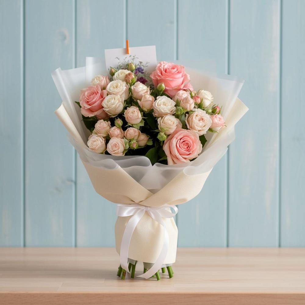 Букет цветов из: Розы в Голышманово