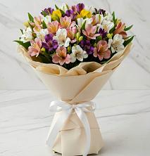 Букет цветов из:  Альстромерии в Голышманово