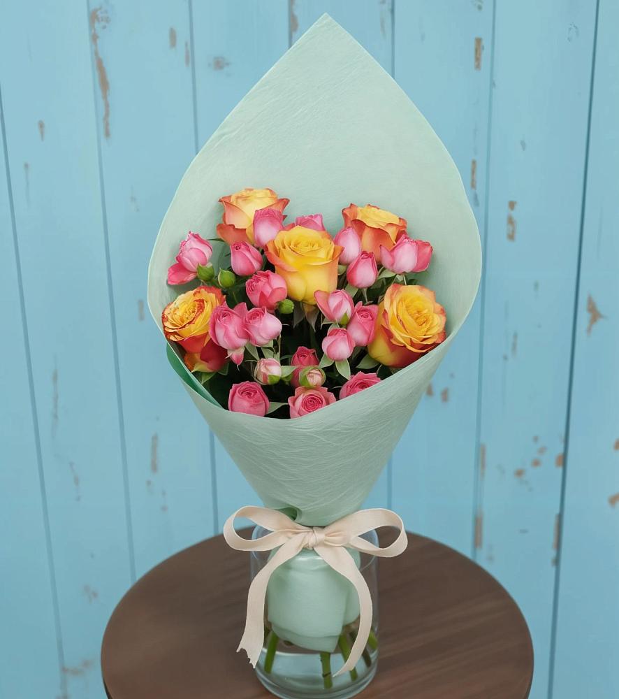 Букет цветов из: Розы в Голышманово