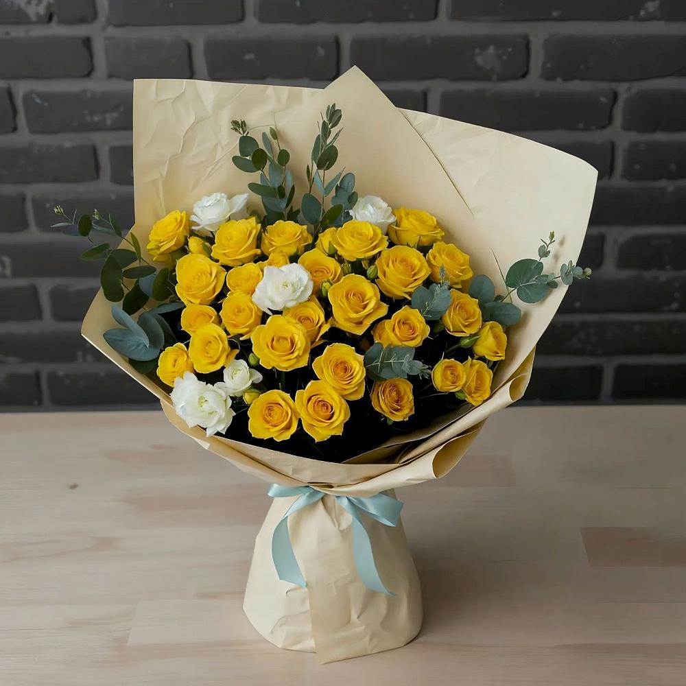 Букет цветов из: Розы в Голышманово