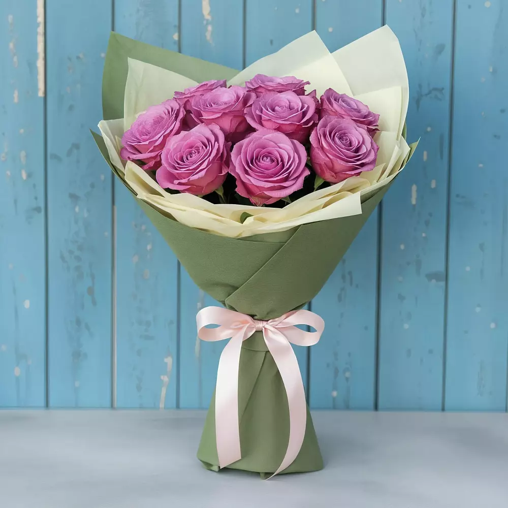 Букет Розы Фёрст Леди в Голышманово