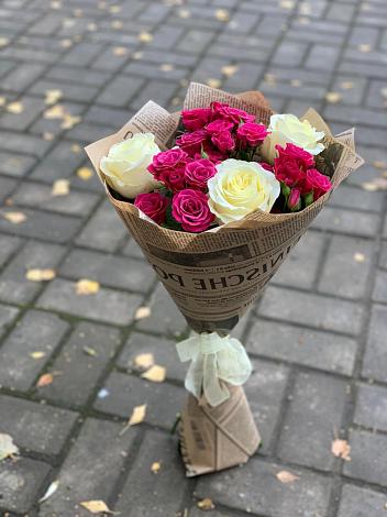 Букет цветов из: Розы в Голышманово
