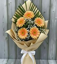 Букет цветов из:  Герберы в Голышманово